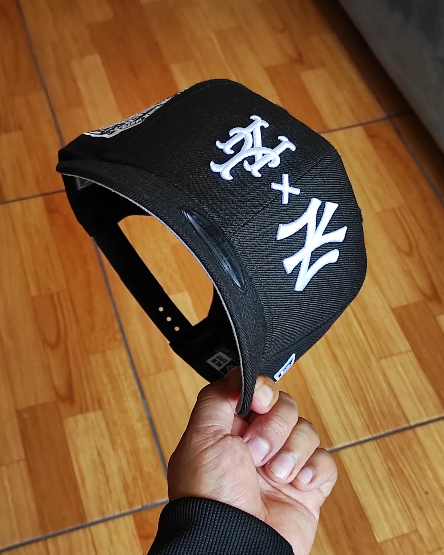 New Era New York Yankees vs Mets black 9 FIFTY SNAPBACK