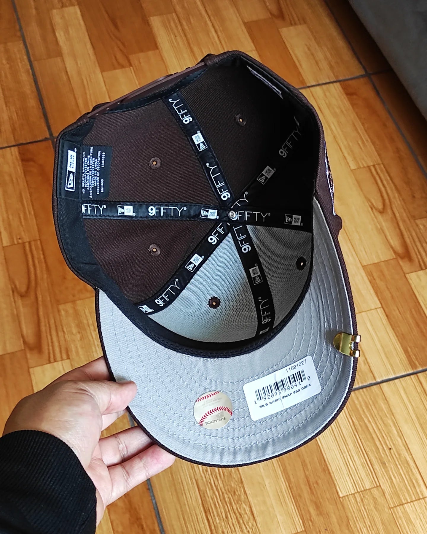 New Era New York Yankees world series Brown 9 FIFTY SNAPBACK