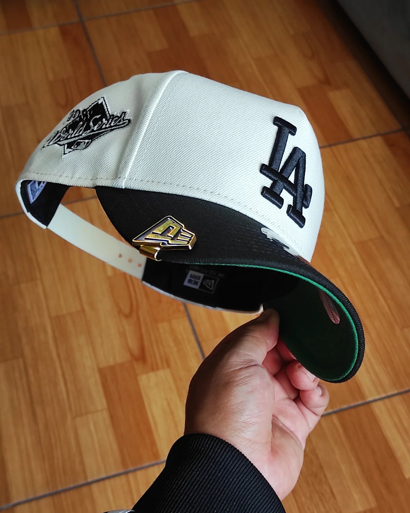 New Era Los Angeles Dodgers world series 1999 Chrome black 9 forty A-FRAME