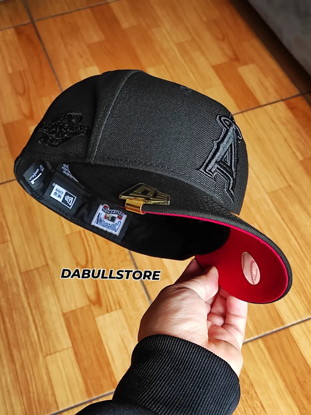 59FIFTY New Era ANAHEIM ANGELS BLACK red