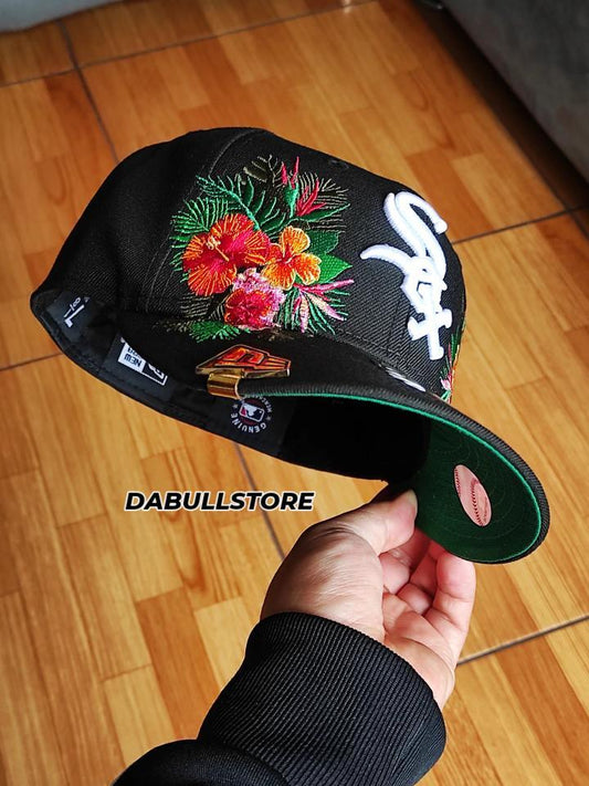 59FIFTY Chicago White Sox floral Black New Era