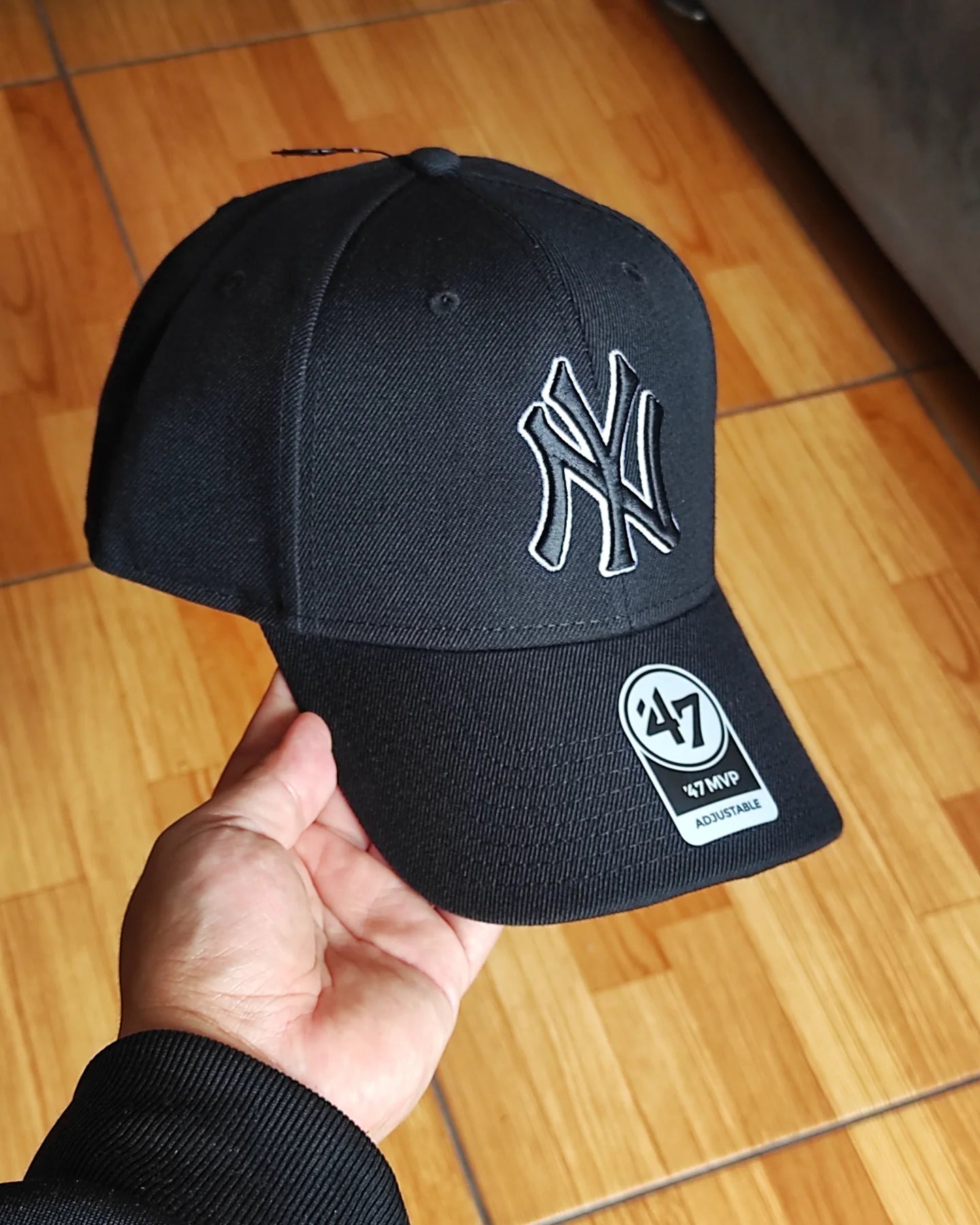 47brand New York yankees black mvp Snapback