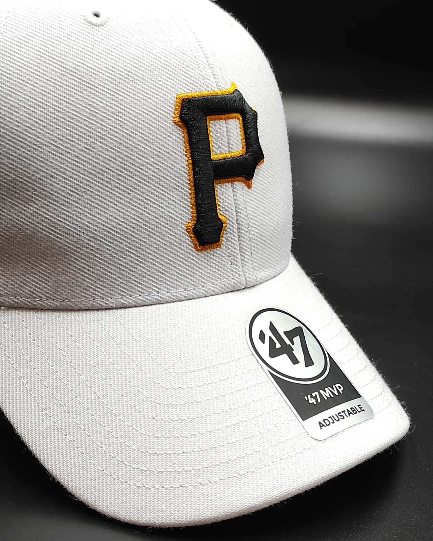 47brand Pittsburgh Pirates classic white strapback cap