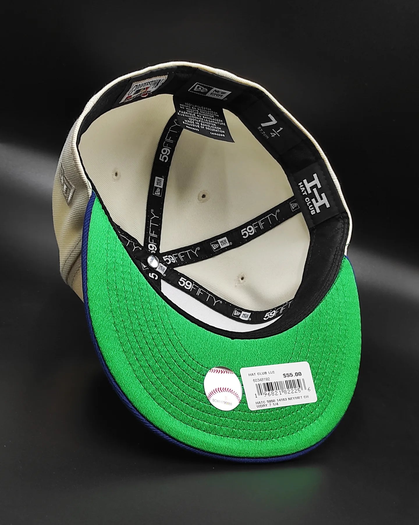 New Era 59 FIFTY Chaín stitch New York Mets - white - royal