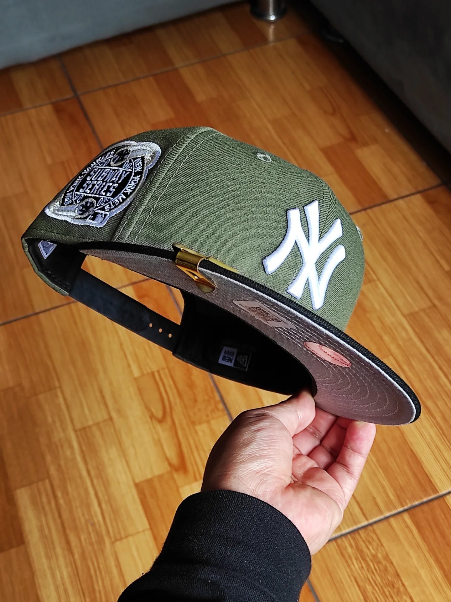 New Era New York Yankees Subway Series two Tone olive black 9 FIFTY Snapback