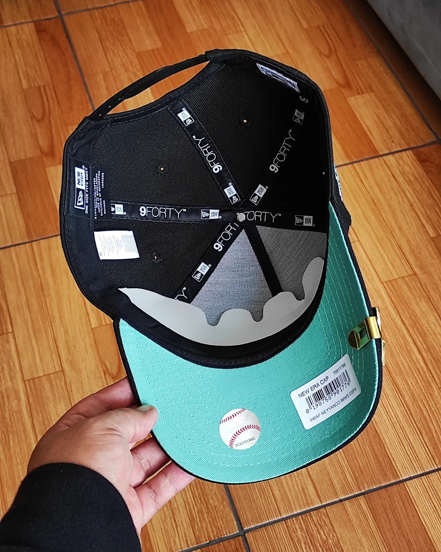 New Era New York Yankees world series 1999 black tiffani 9forty aframe