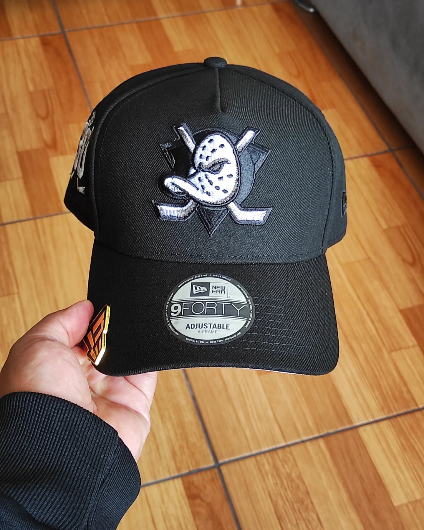 New Era Anaheim Ducks 30th aniversario black prime 9FORTY A-FRAME