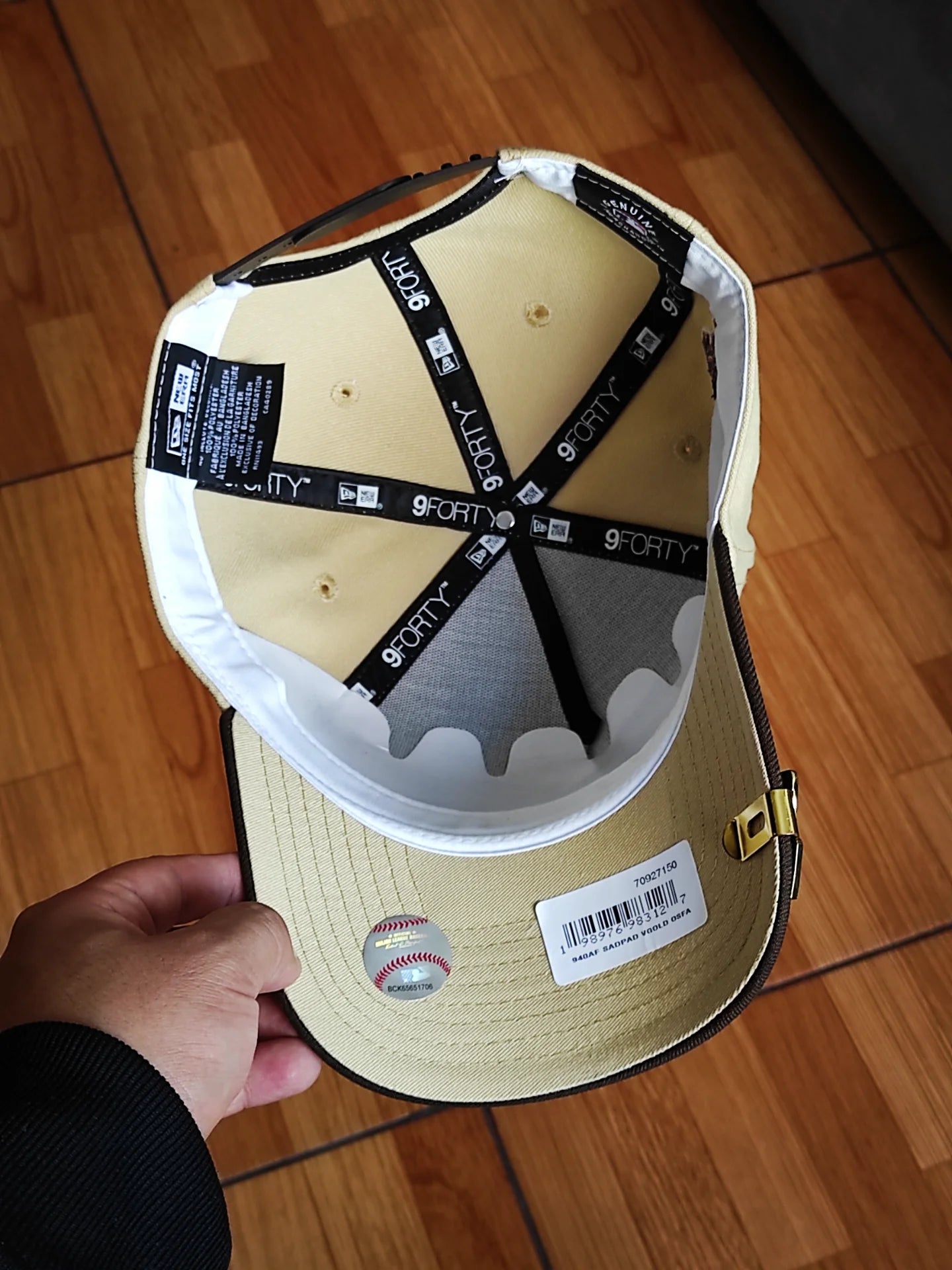 New Era San Diego padres two tiene 9FORTY A-FRAME SNAPBACK