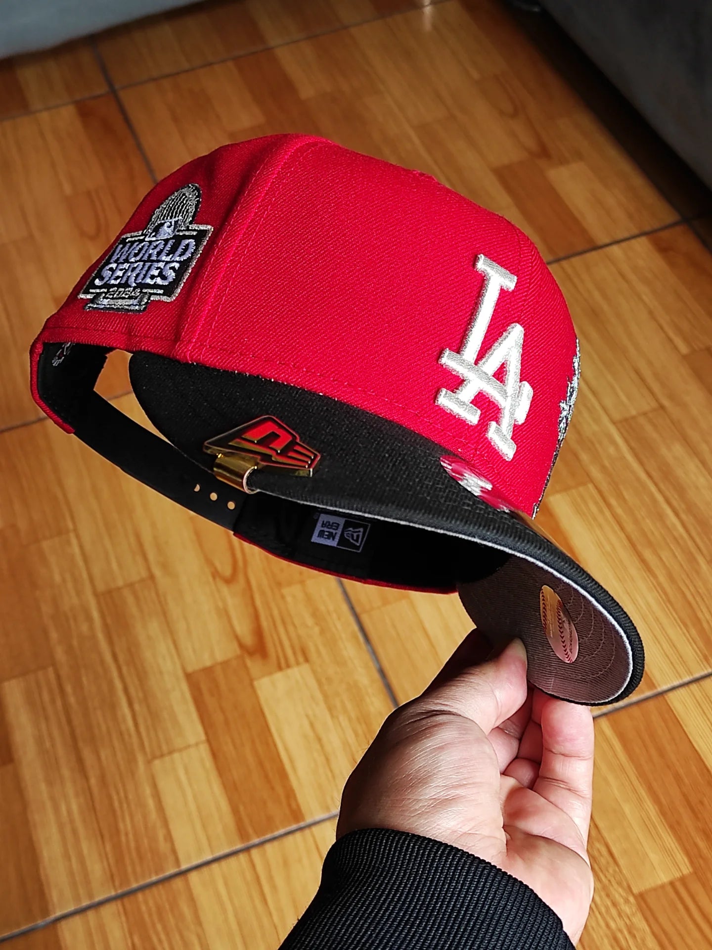 New Era Los Angeles Dodgers palm 🌴two Tone red black 9FIFTY snapback