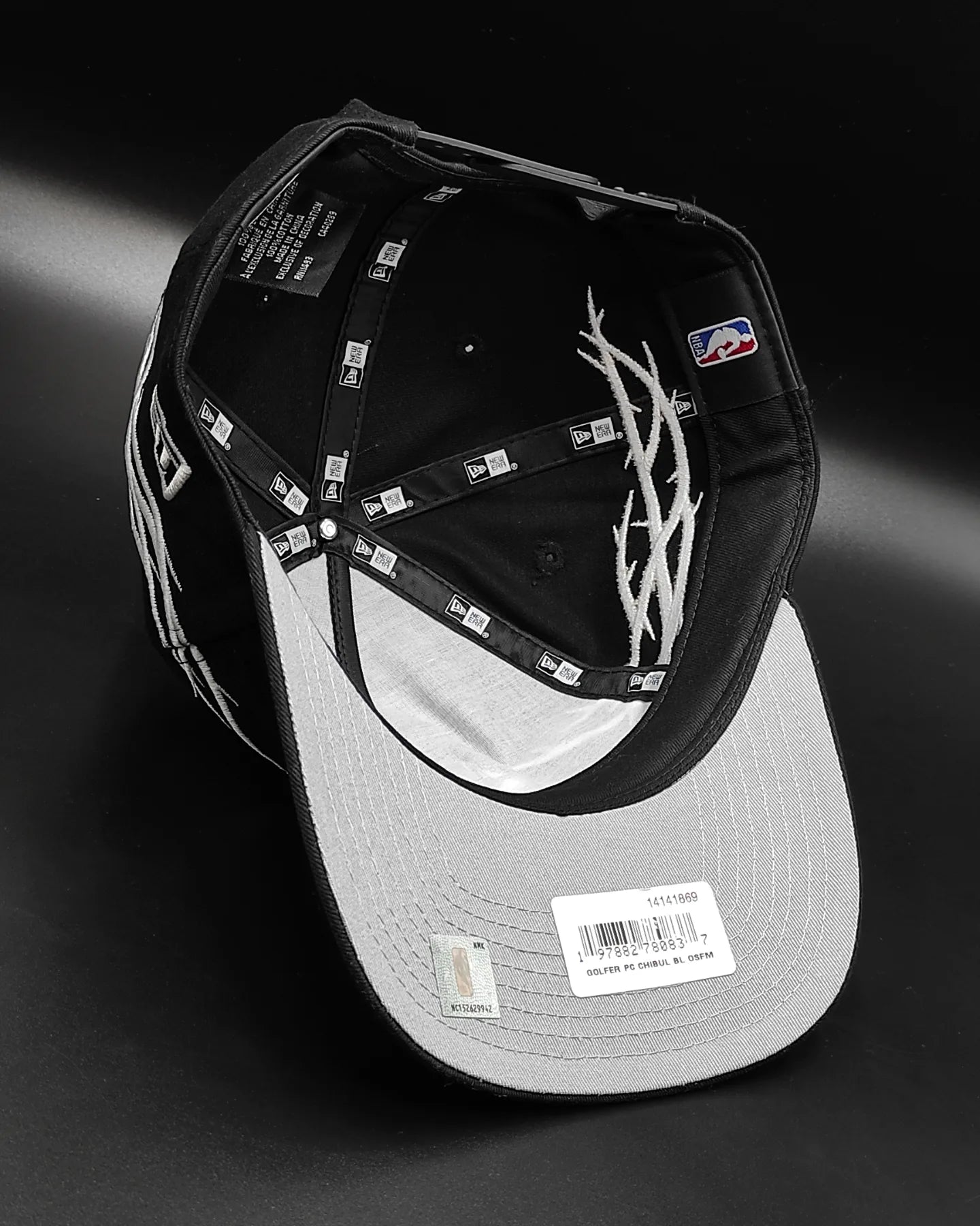 New Era Chicago Bulls 'TT' Golfer Pre-Curved Snapback