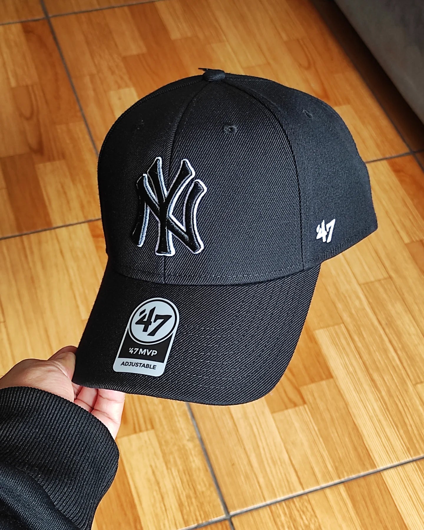 47brand New York yankees black mvp Snapback