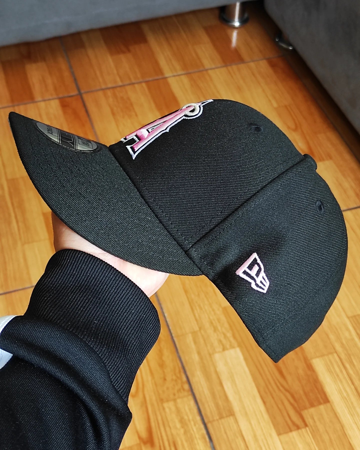 New Era Anaheim Angels 50th aniversario black pink 9fifty Snapback