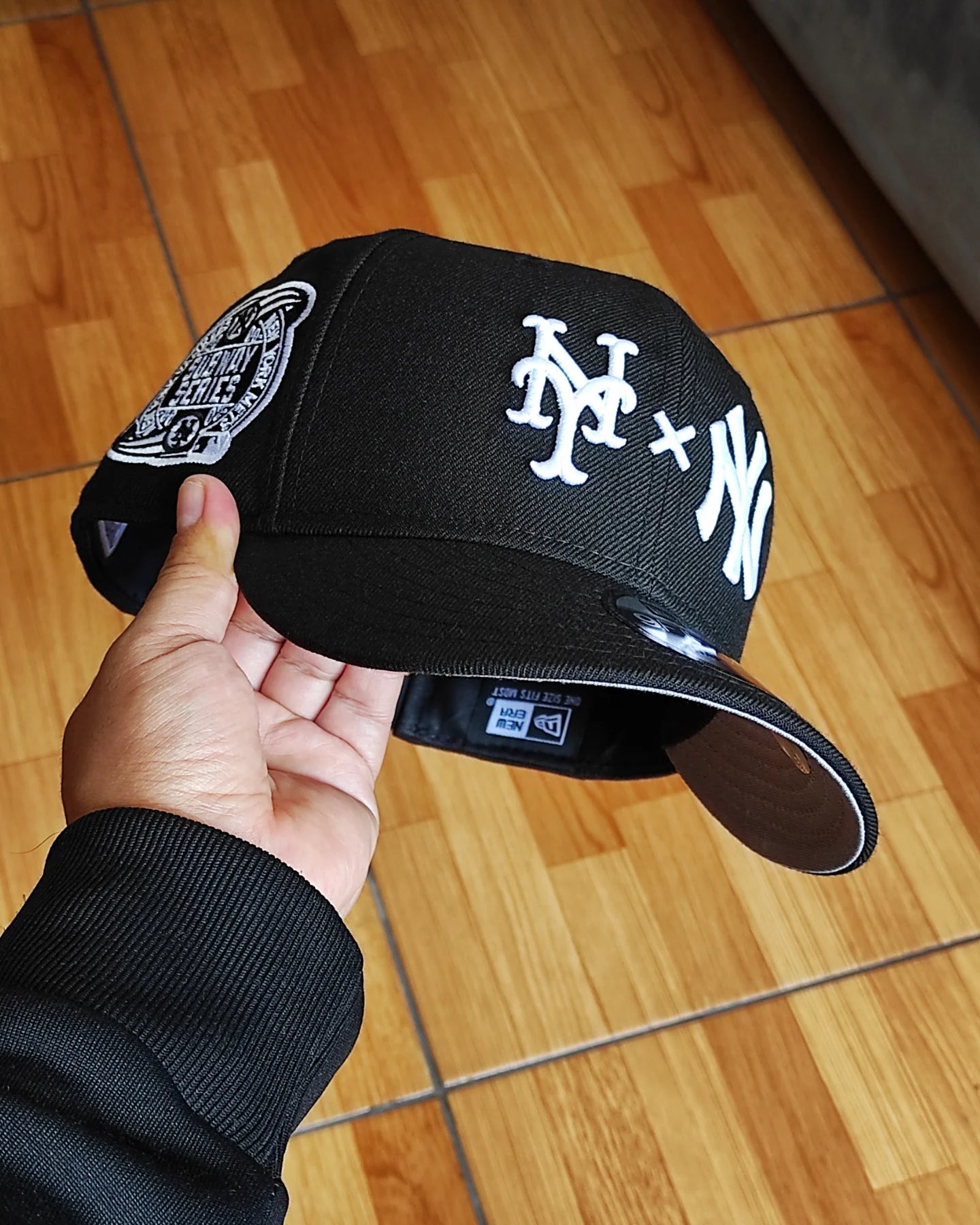 New Era New York Yankees vs Mets black 9 FIFTY SNAPBACK
