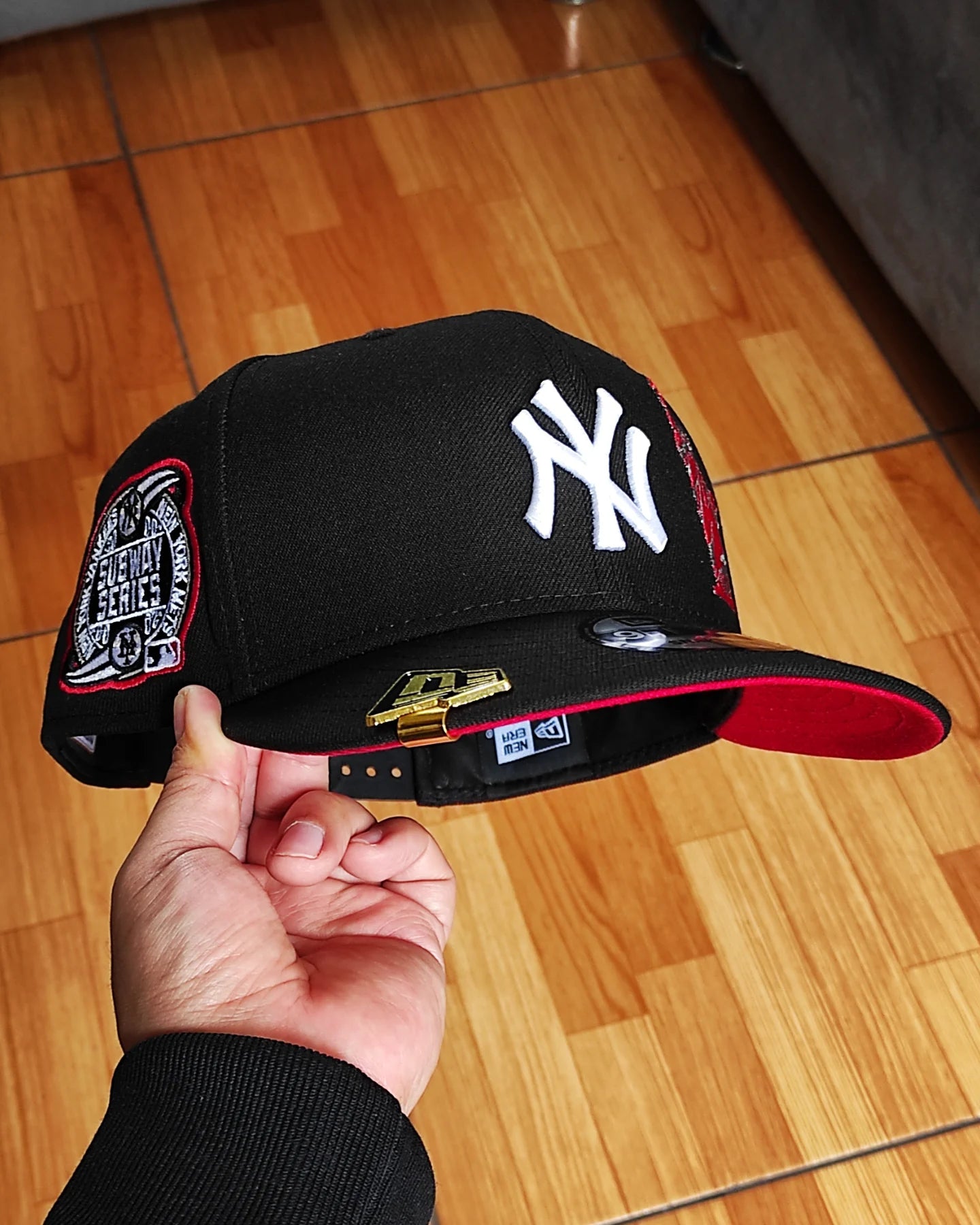 New Era New York Yankees Subway Series colección liberty 🗽 black red 9 FIFTY Snapback