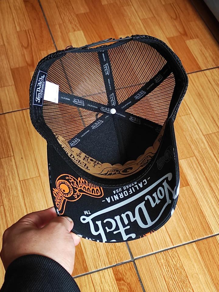 Gorra Von dutch trucker multilogo black edition