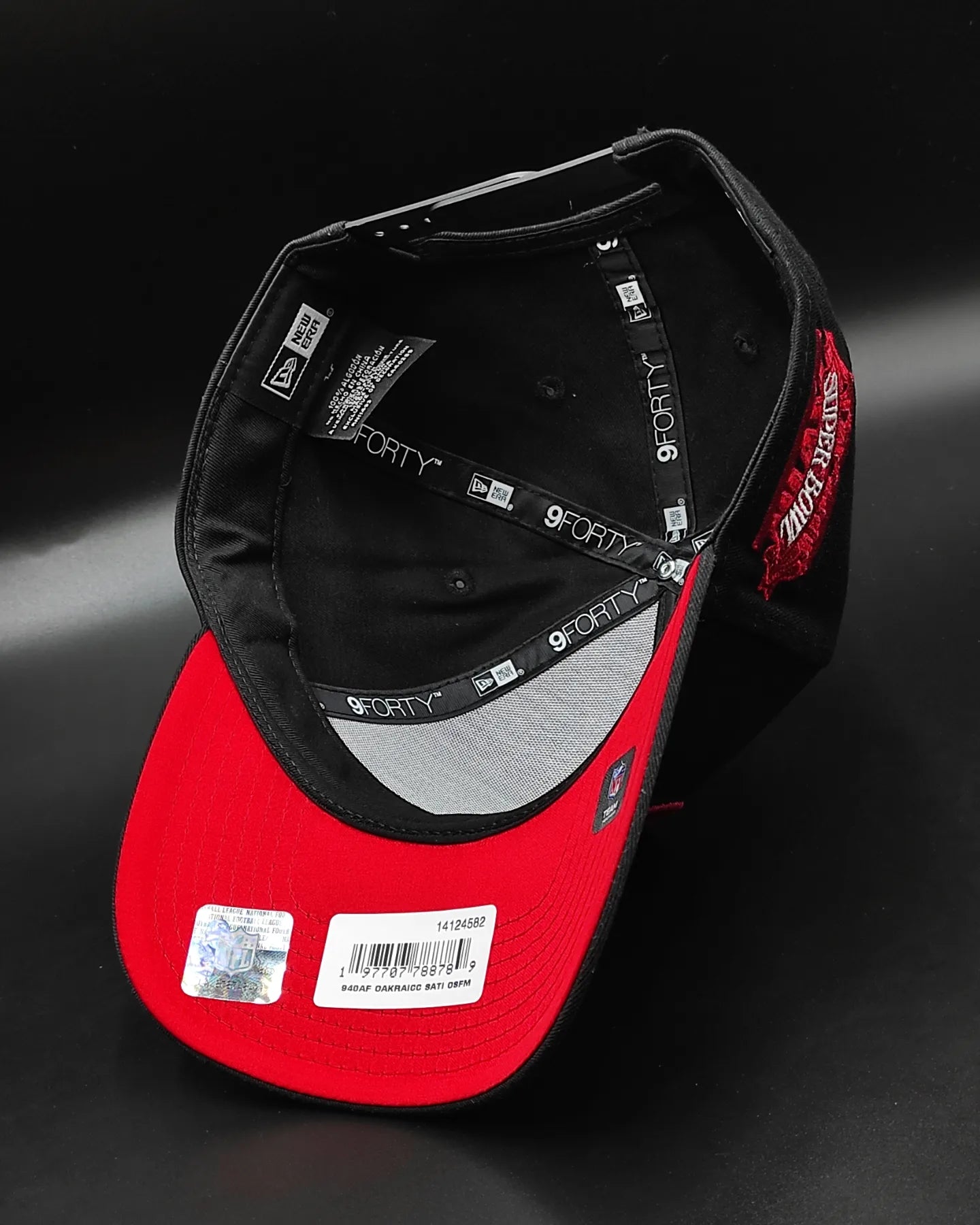 New Era Oakland Raiders 'Negro & Scarlet' 9FORTY A-Frame Snapback
