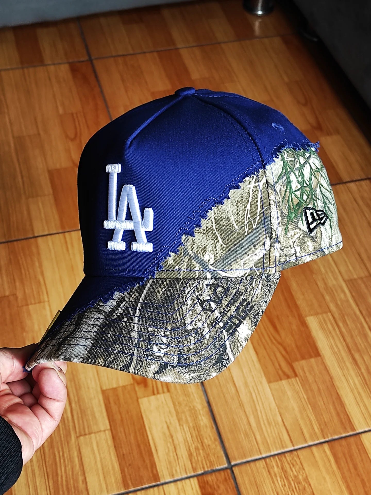 New Era Los Angeles Dodgers two real tree A-Frame 9Forty Snapback