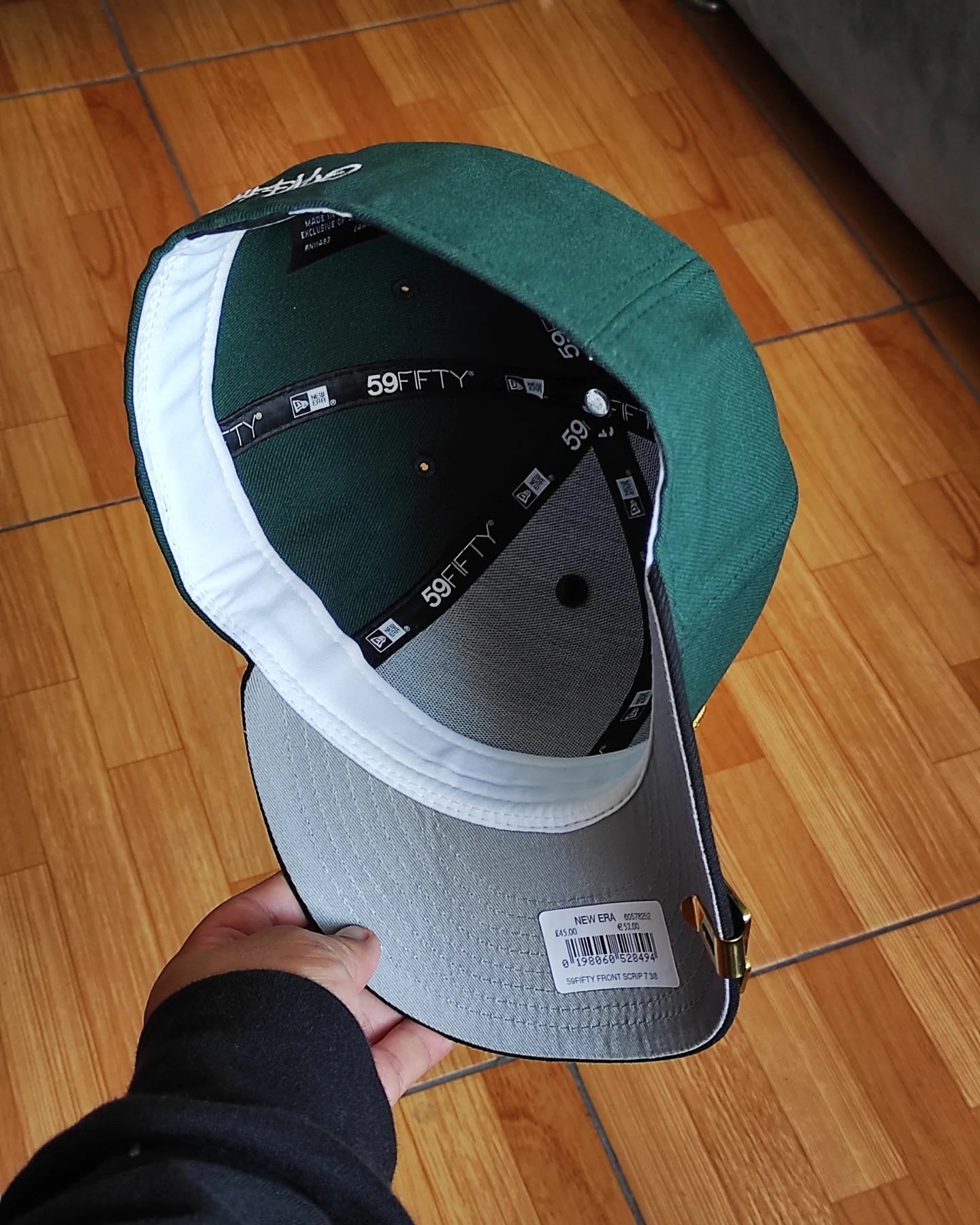 New Era Front script 59fifty fitted