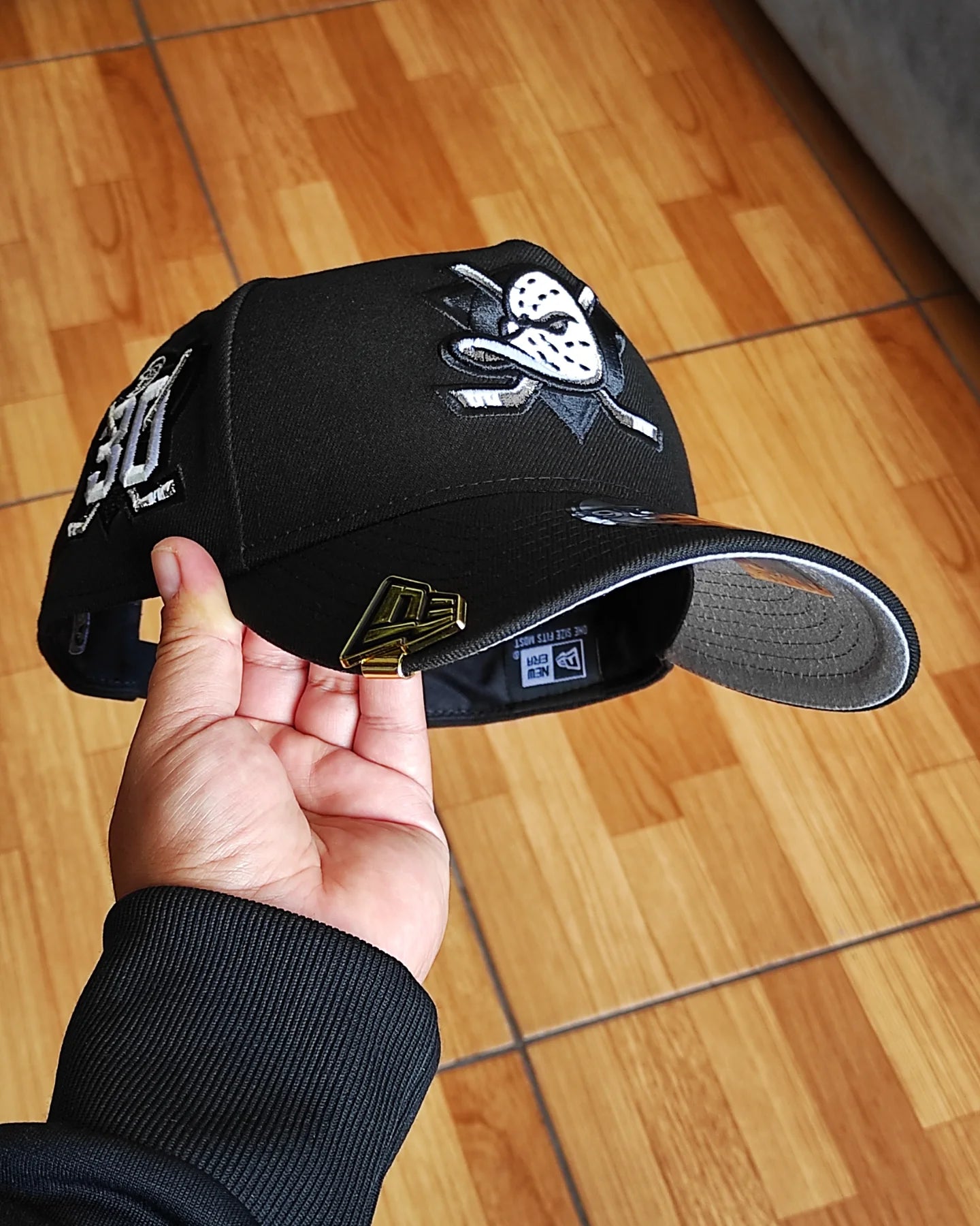 New Era Anaheim Ducks 30th aniversario black prime 9FORTY A-FRAME