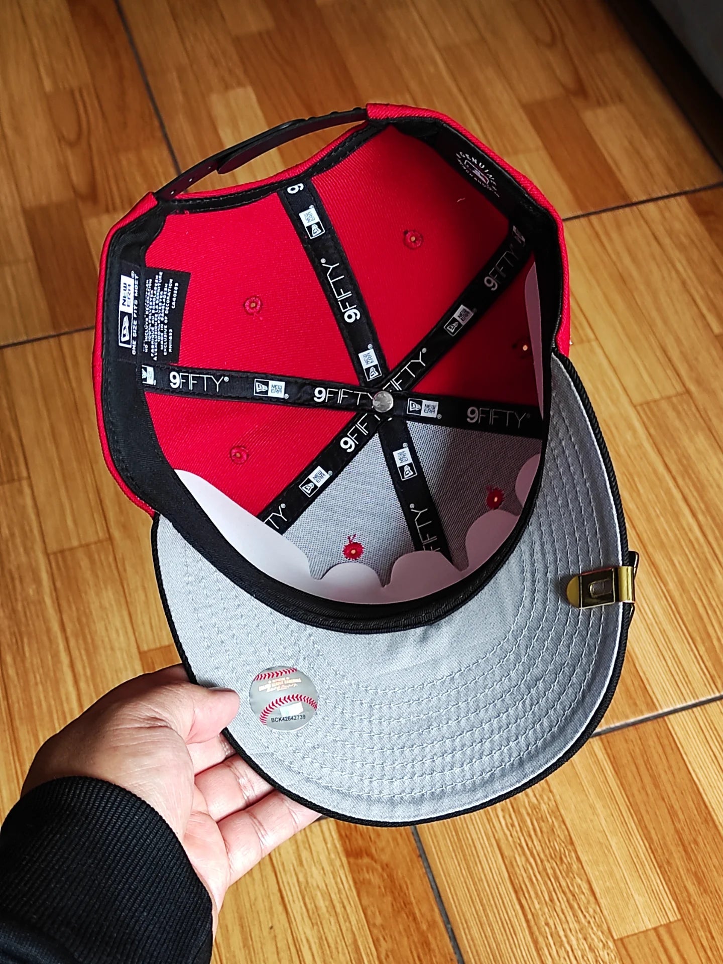 New Era Los Angeles Dodgers palm 🌴two Tone red black 9FIFTY snapback