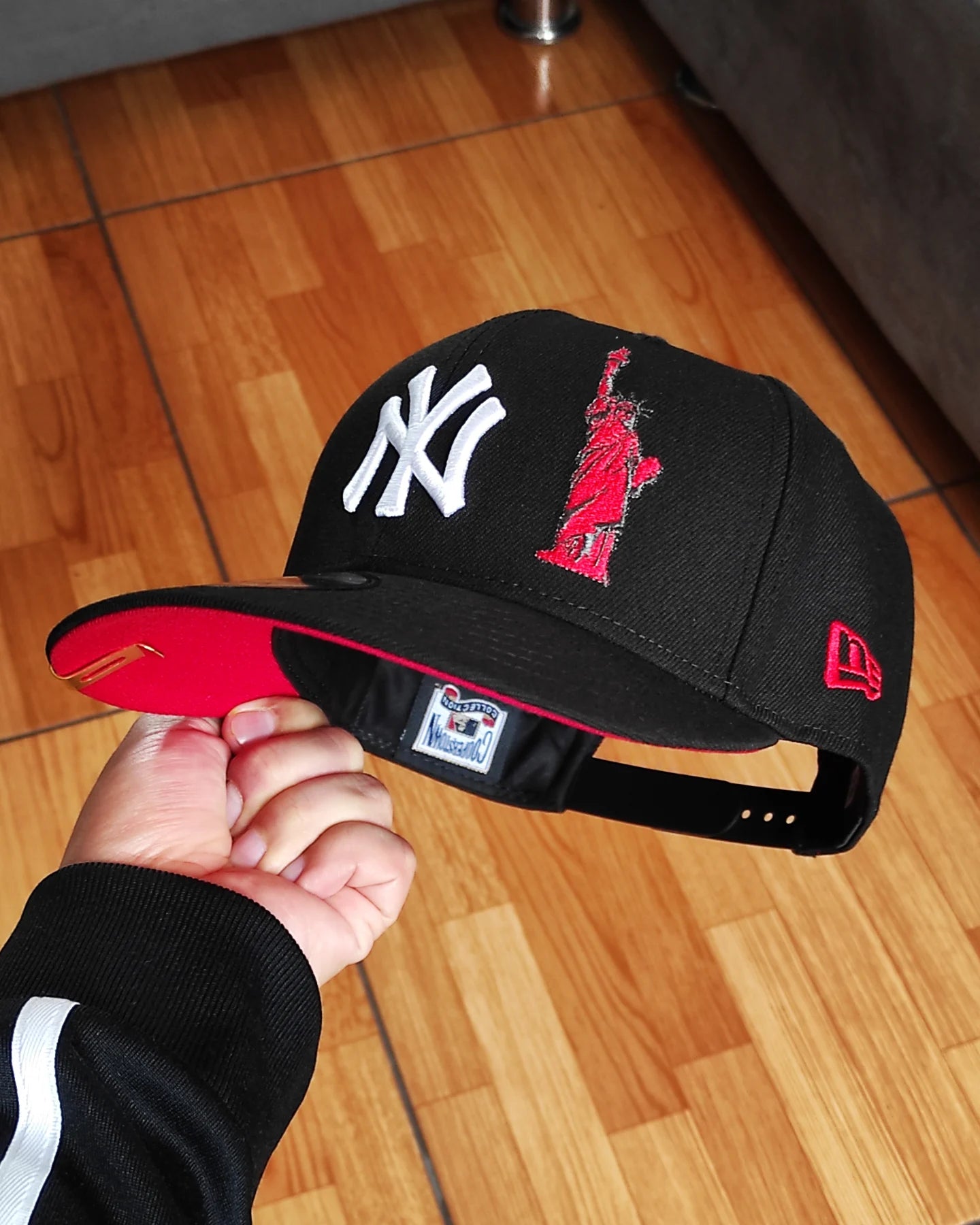 New Era New York Yankees Subway Series colección liberty 🗽 black red 9 FIFTY Snapback