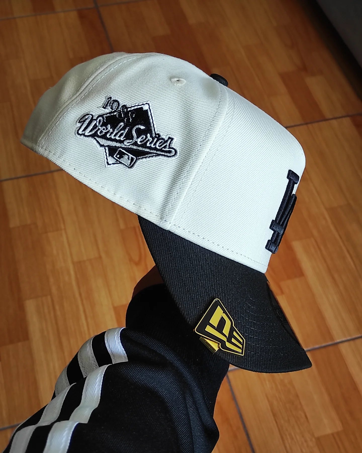 New Era Los Angeles Dodgers world series 1999 Chrome black 9 forty A-FRAME