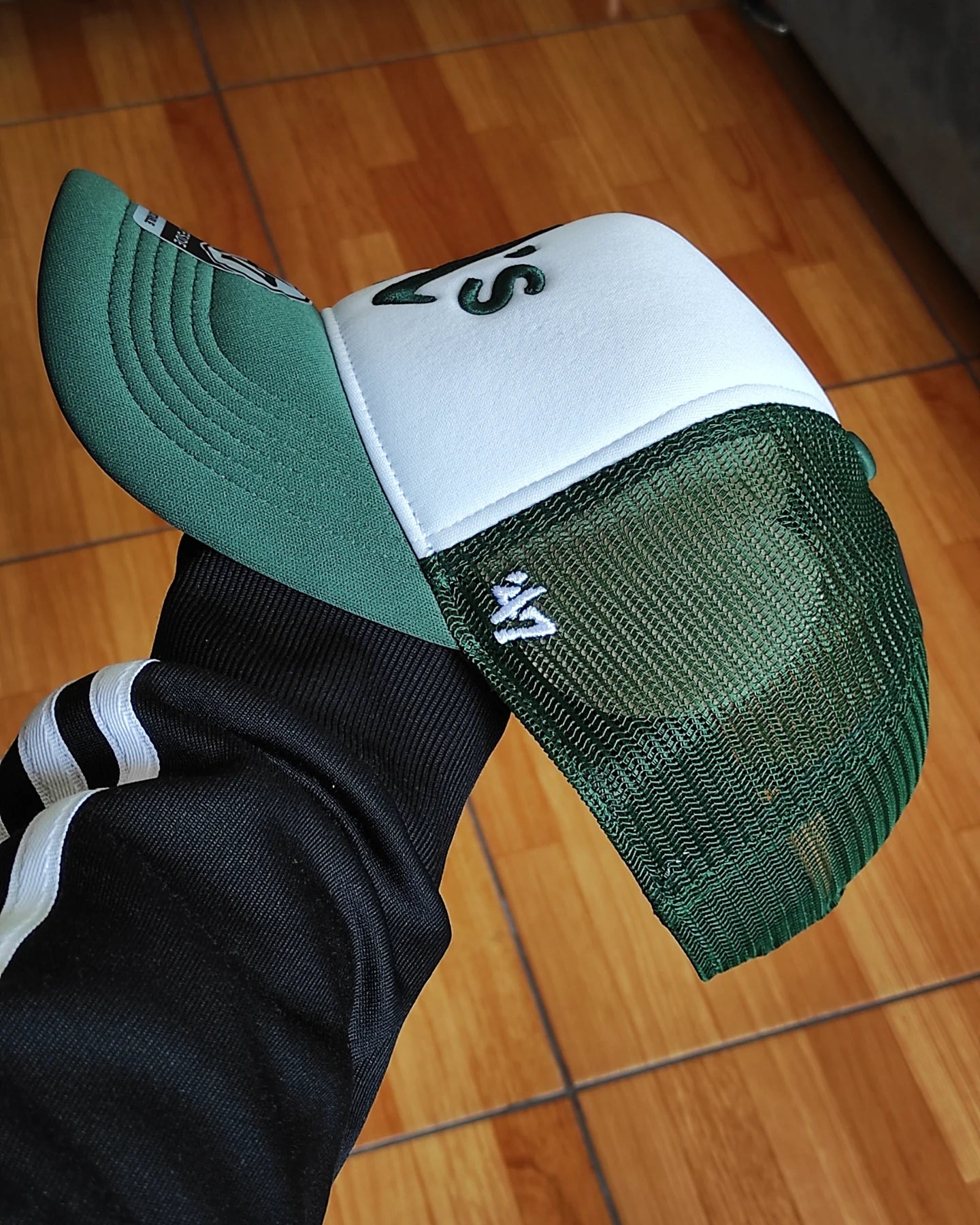 47Brand Oakland Athletic foam Trucker Snapback