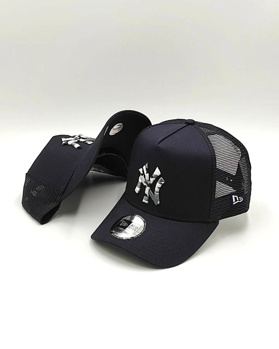 GORRA NEW ERA NY YANKEES TRUCKER AZUL OSCURO