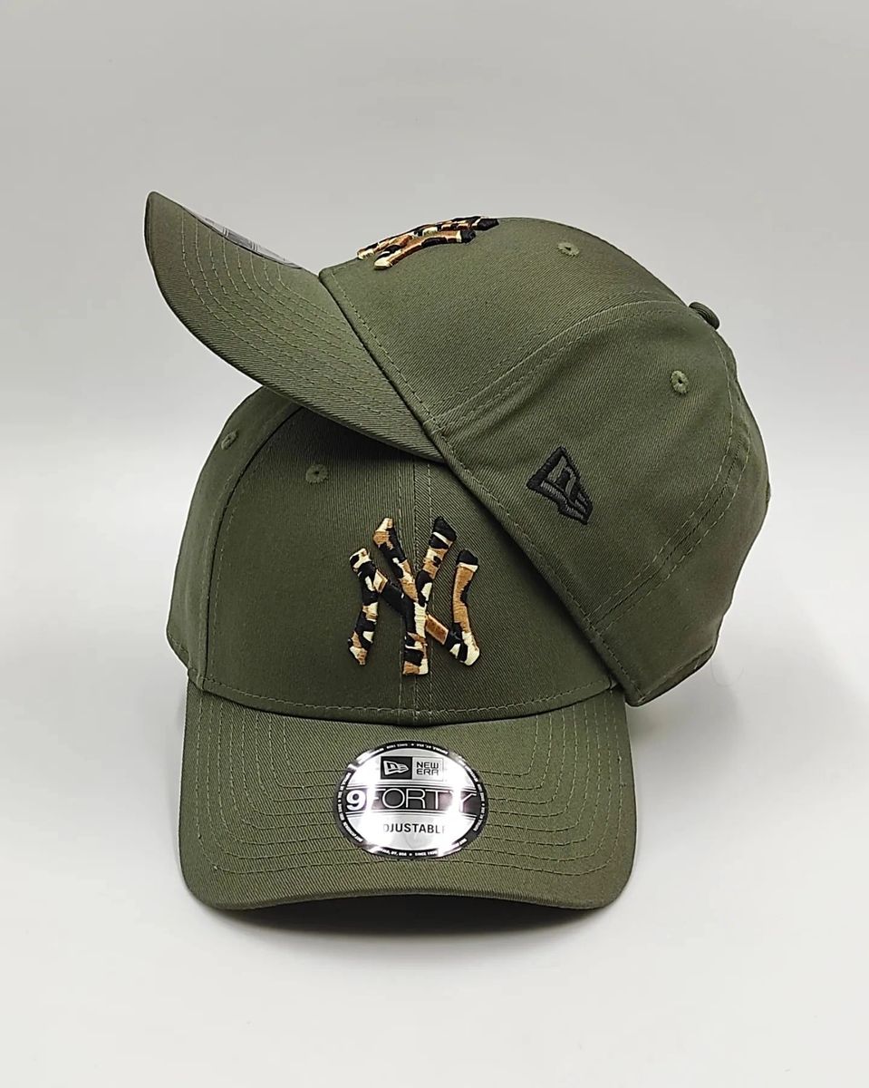 New era New York Yankees logo camo