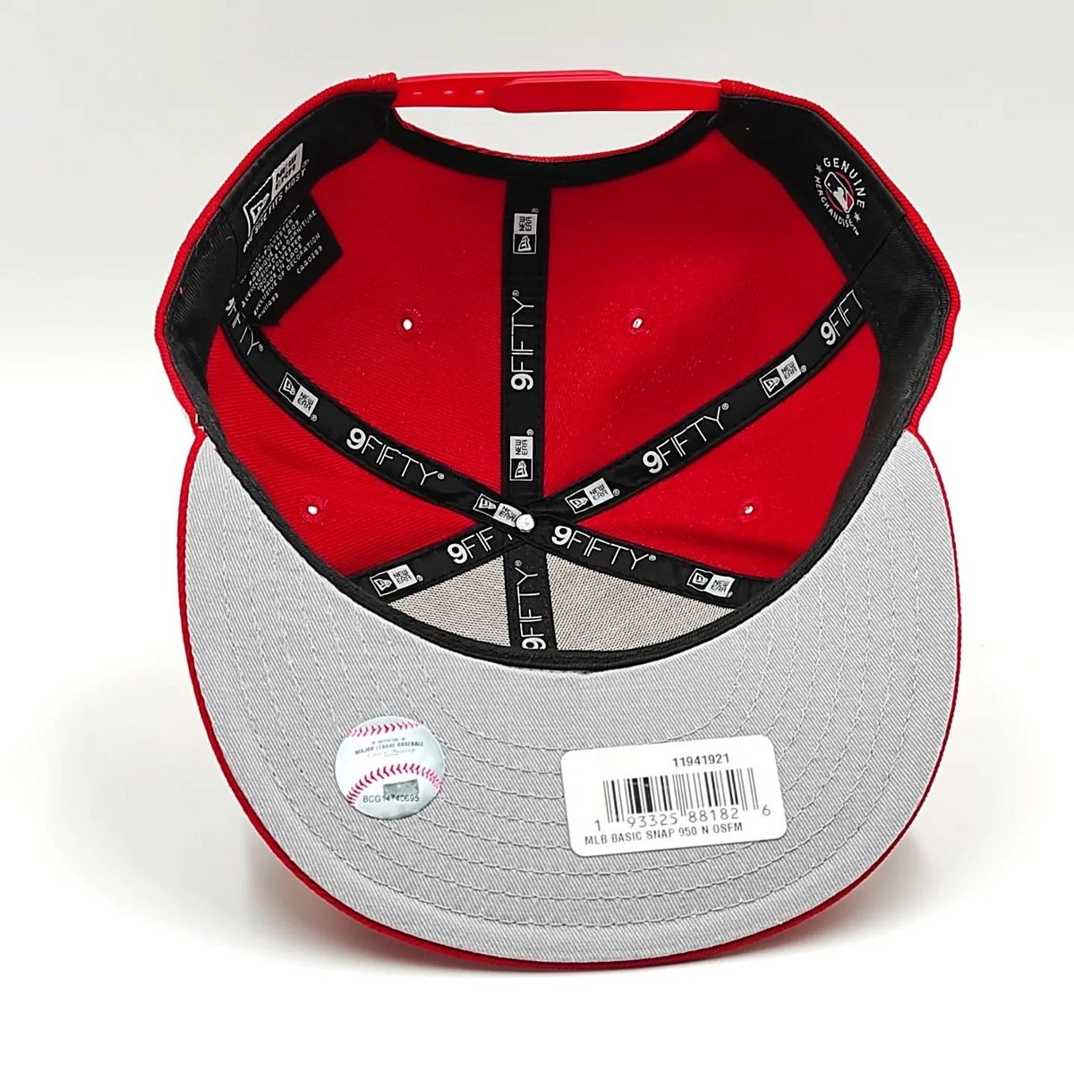 GORRA NEW ERA NY YANKEES 9FIFTY SANPBACK ROJA