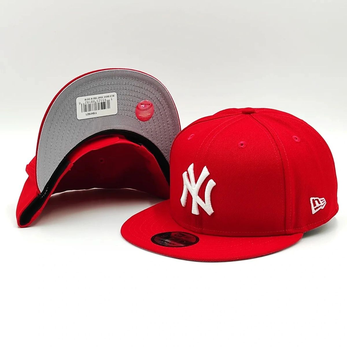 GORRA NEW ERA NY YANKEES 9FIFTY SANPBACK ROJA