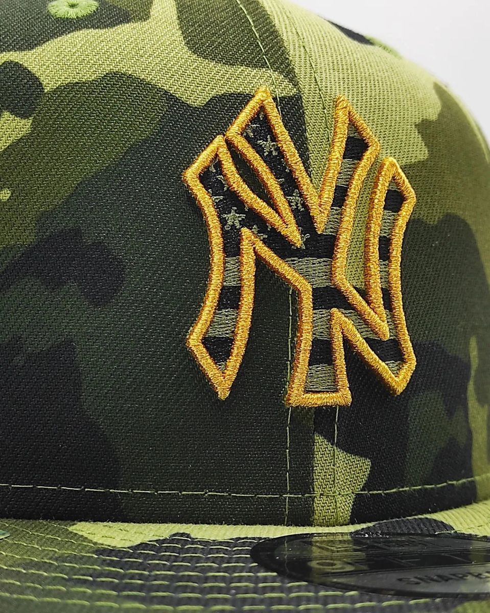 GORRA NEW ERA NY YANKEES 9FIFTY SNAPBACK CAMO FUERZAS ARMADAS