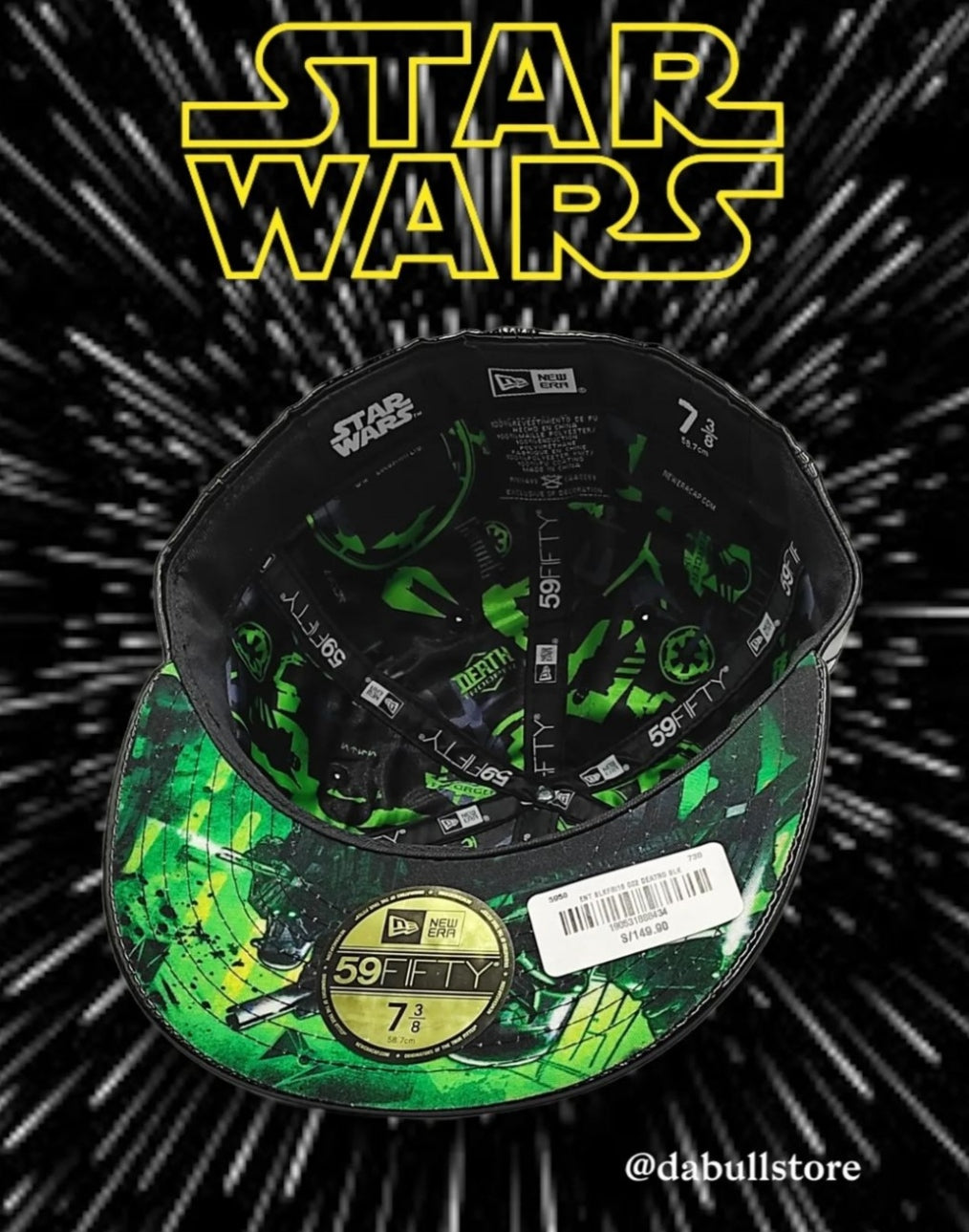 Gorra New ERa storm trooper 59 Fifty - black
