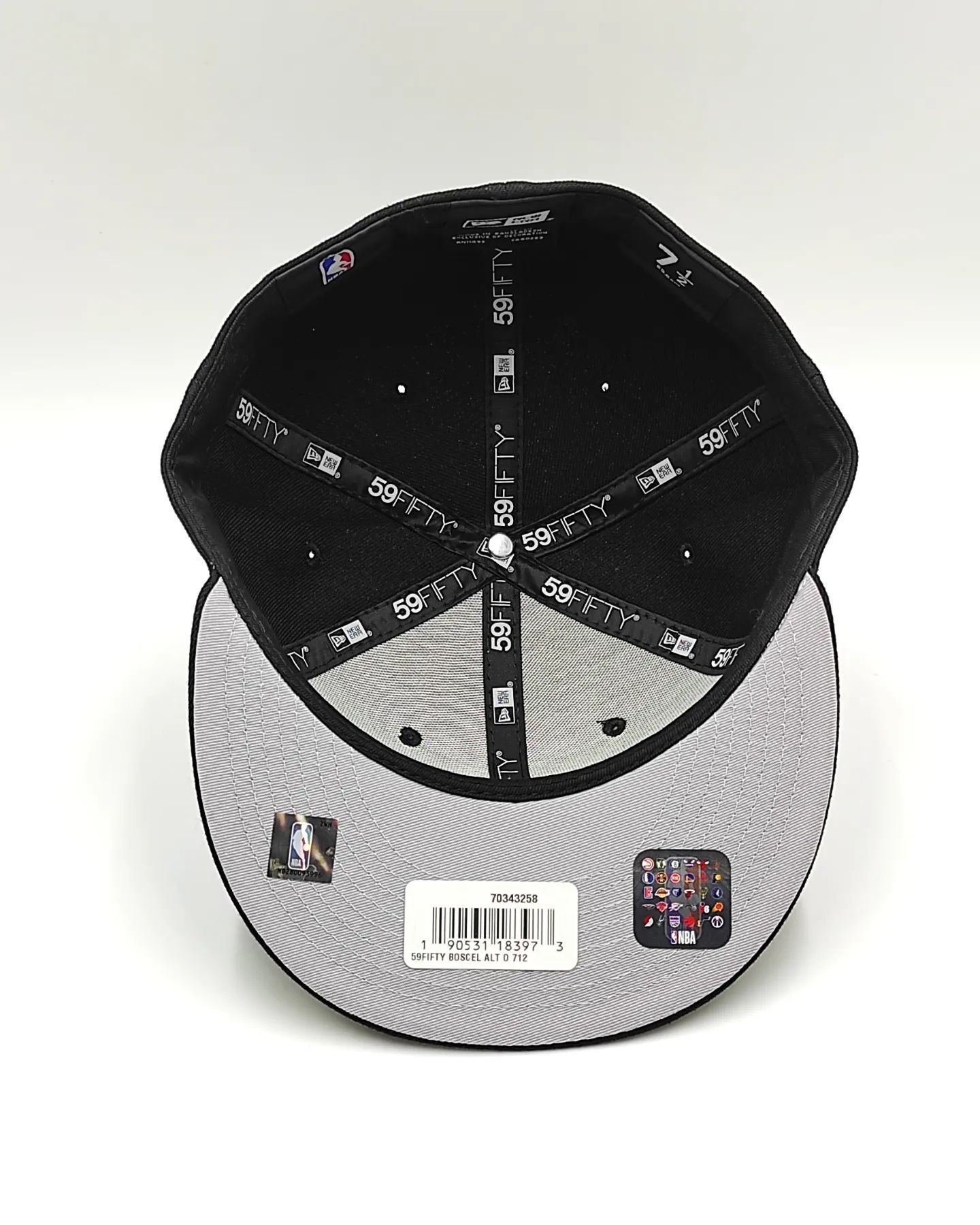 GORRA NEW ERA BOSTON CELTICS 59FIFTY BLACK