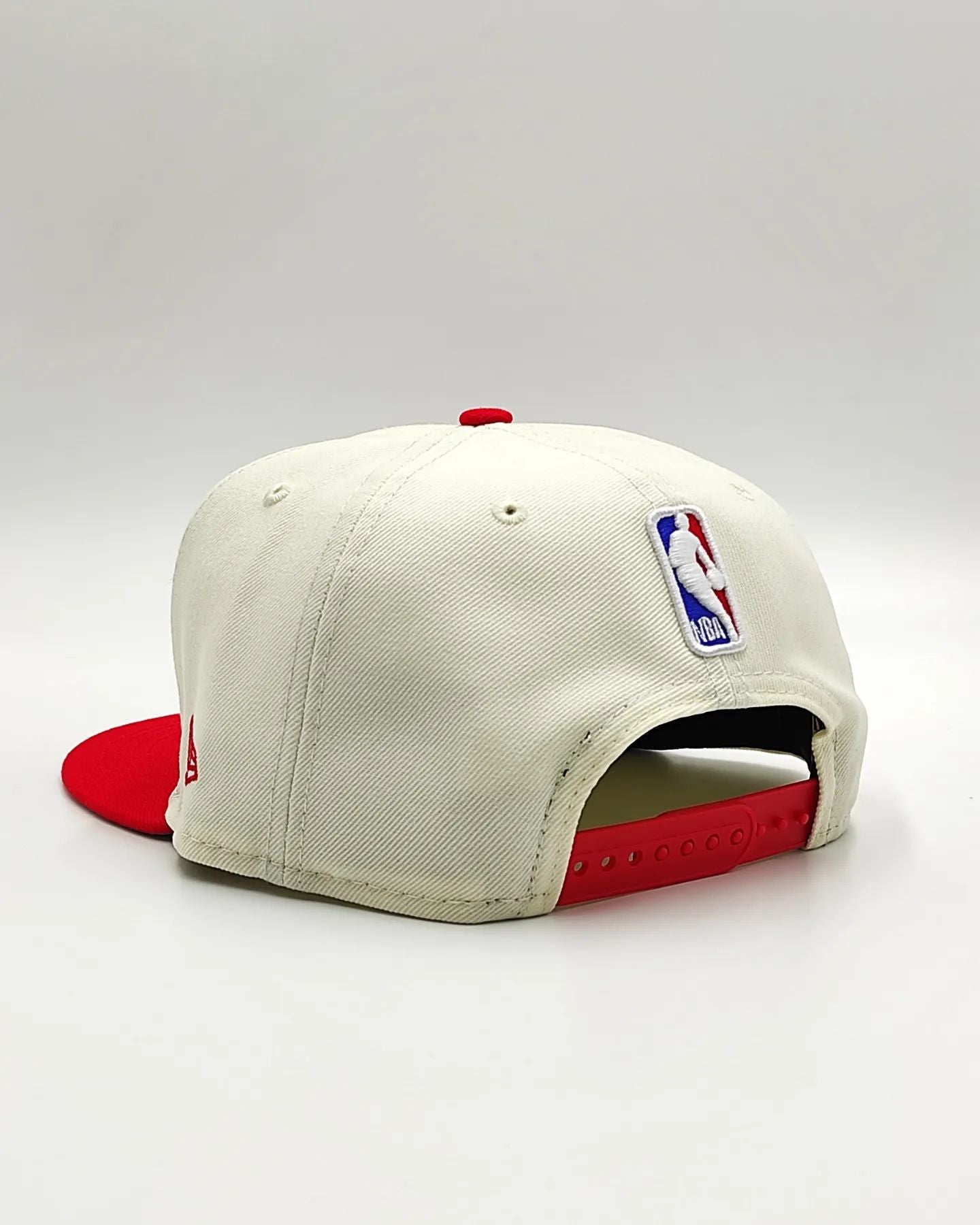 Chicago Bulls New Era 2022 NBA Draft 9FIFTY Gorra Ajustable Snapback – Crema/Rojo