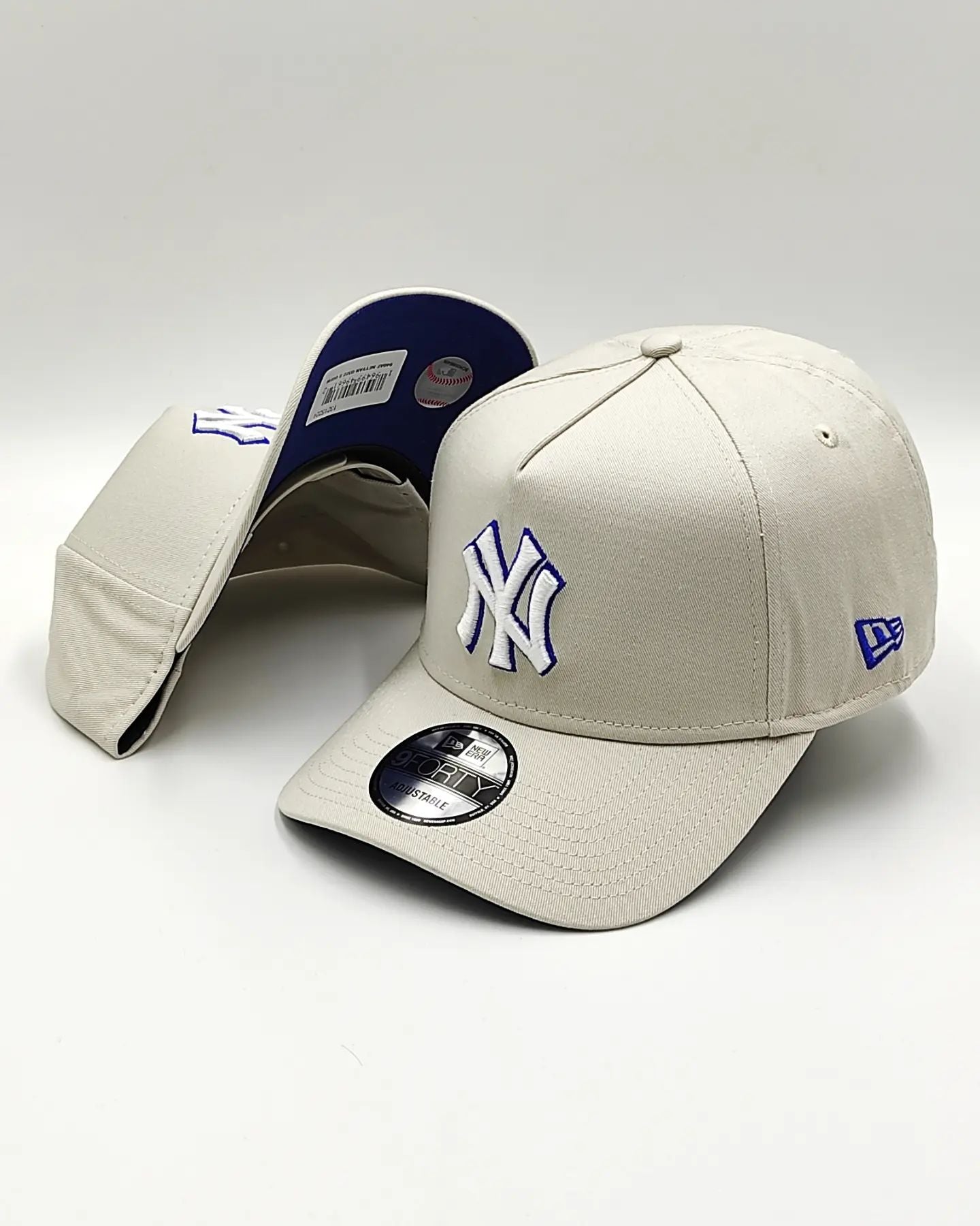 New Era Los N.y Yankees 9forty Aframe Stone Royal Pop Colec.