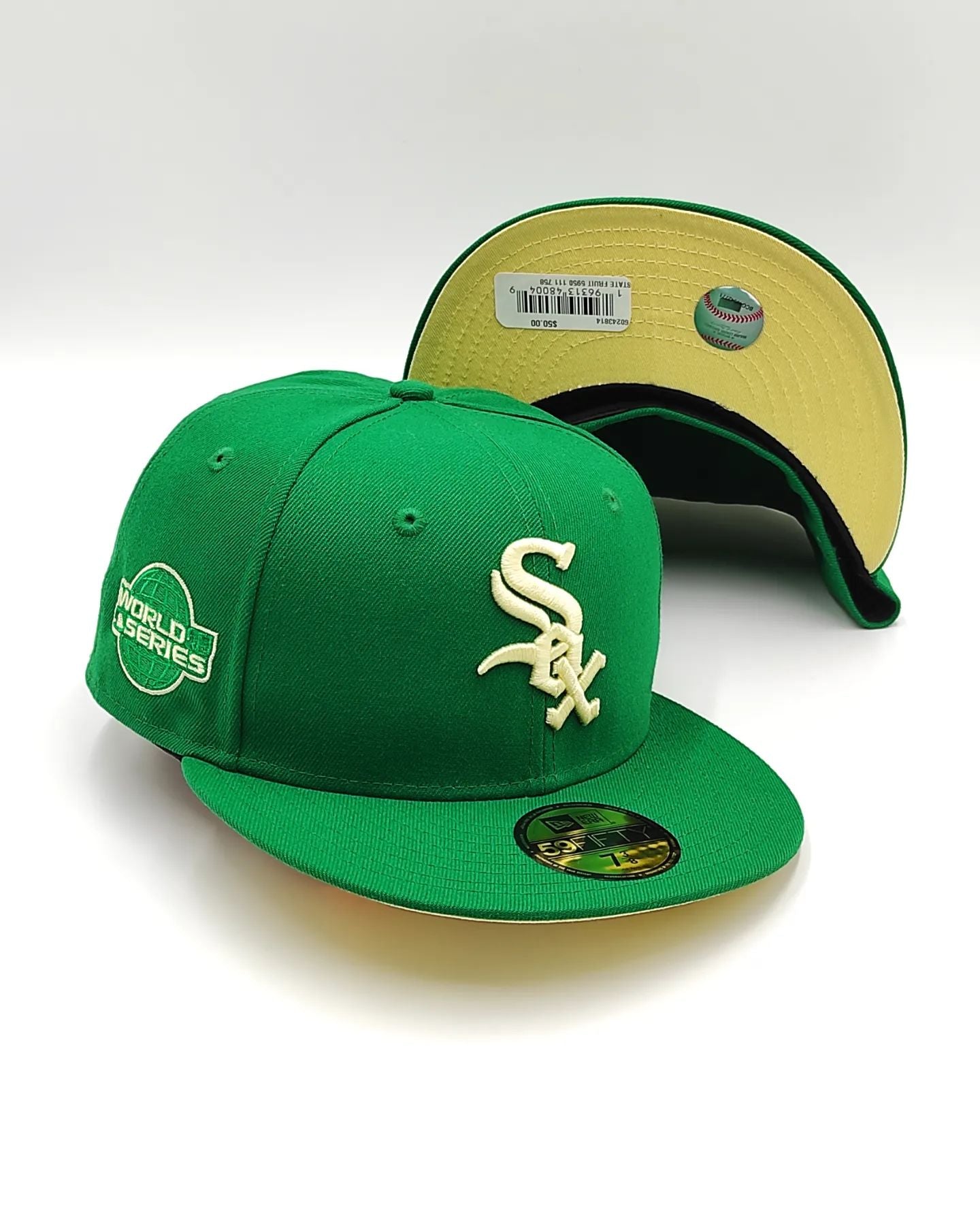 New Era 59 fifty State Fruit Chicago White Sox World Series 2016 kelly Green