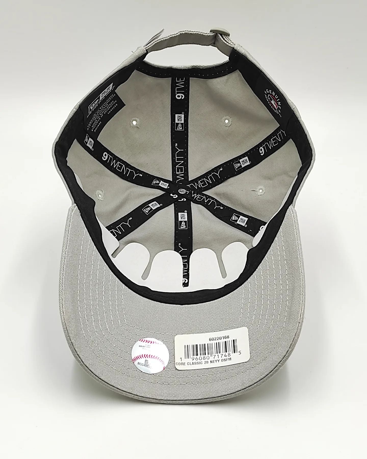 New Era N.Y Yankees 9Twenty gray