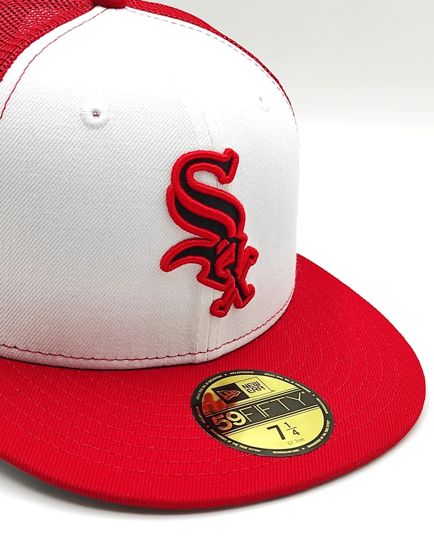 New Era 59Fifty Chicago White Sox 1950 All Star Game Patch Trucker Cap Rail - Blanco, Rojo