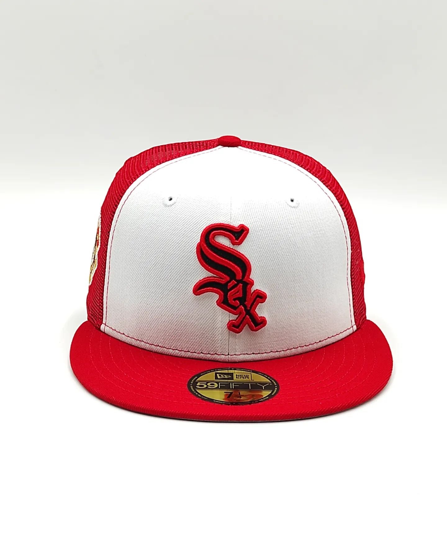 New Era 59Fifty Chicago White Sox 1950 All Star Game Patch Trucker Cap Rail - Blanco, Rojo