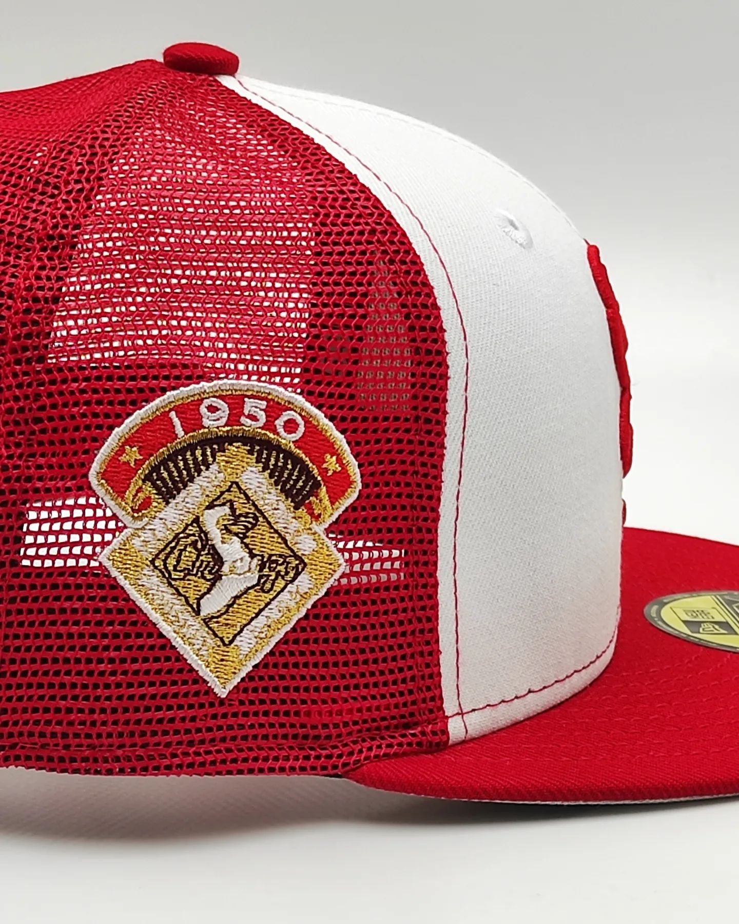 New Era 59Fifty Chicago White Sox 1950 All Star Game Patch Trucker Cap Rail - Blanco, Rojo