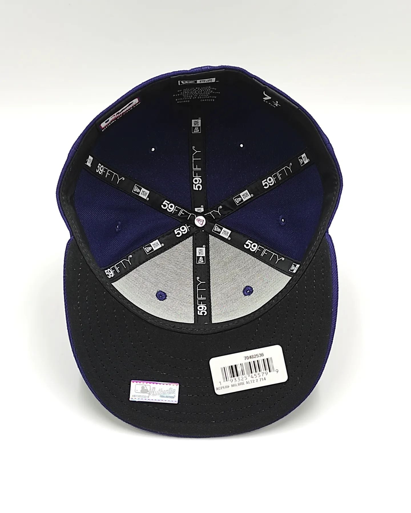 New Era Milwaukee Brewers 59fifty Dk Blue