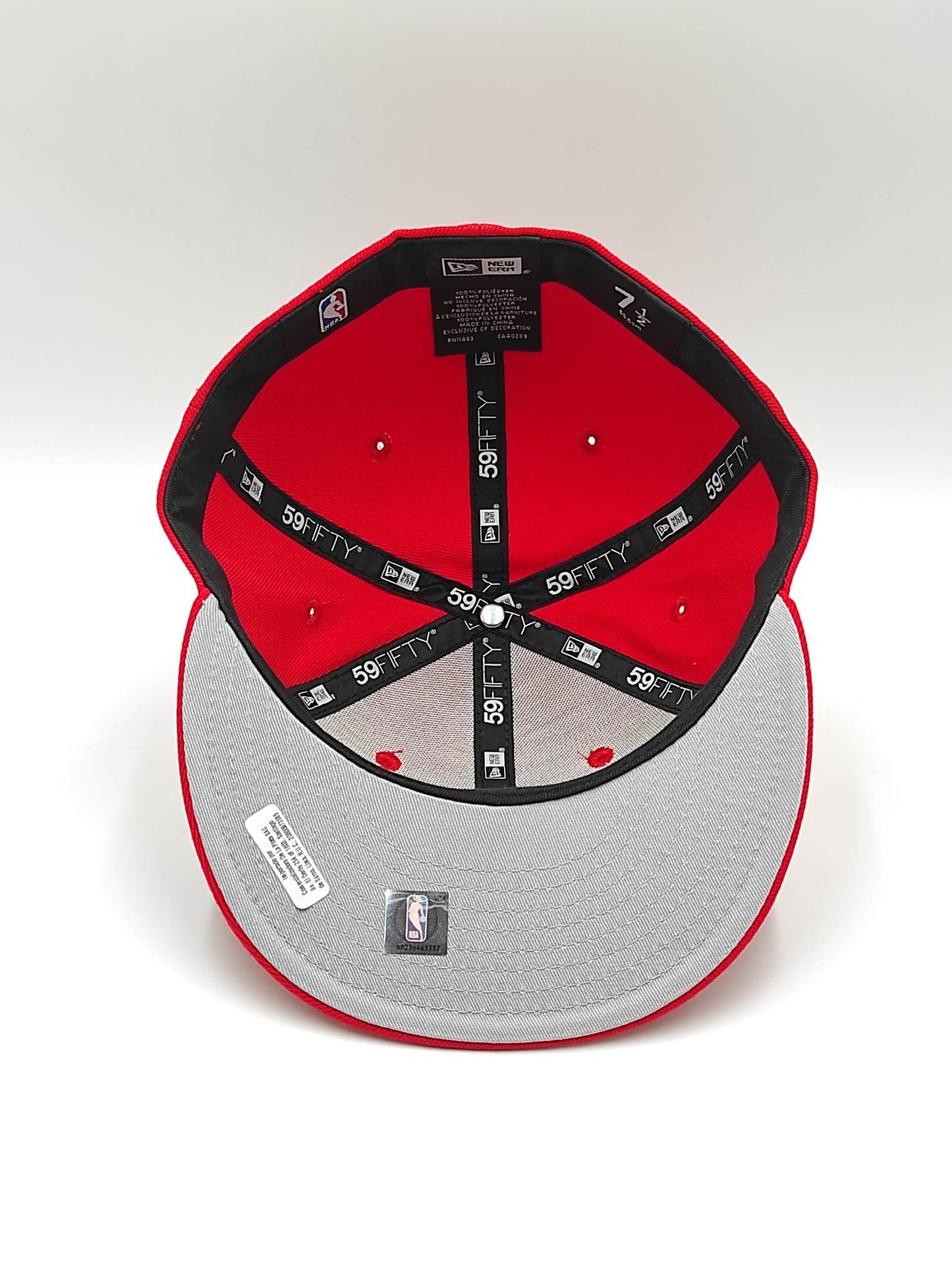 New Era Chicago Bulls 59fifty roja nba
