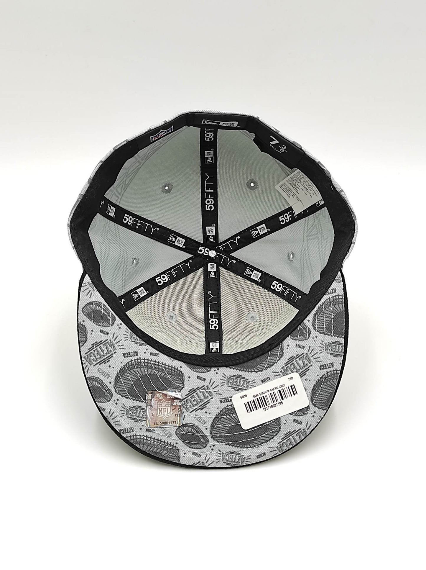 New Era Raiders NFL 59fifty stadium