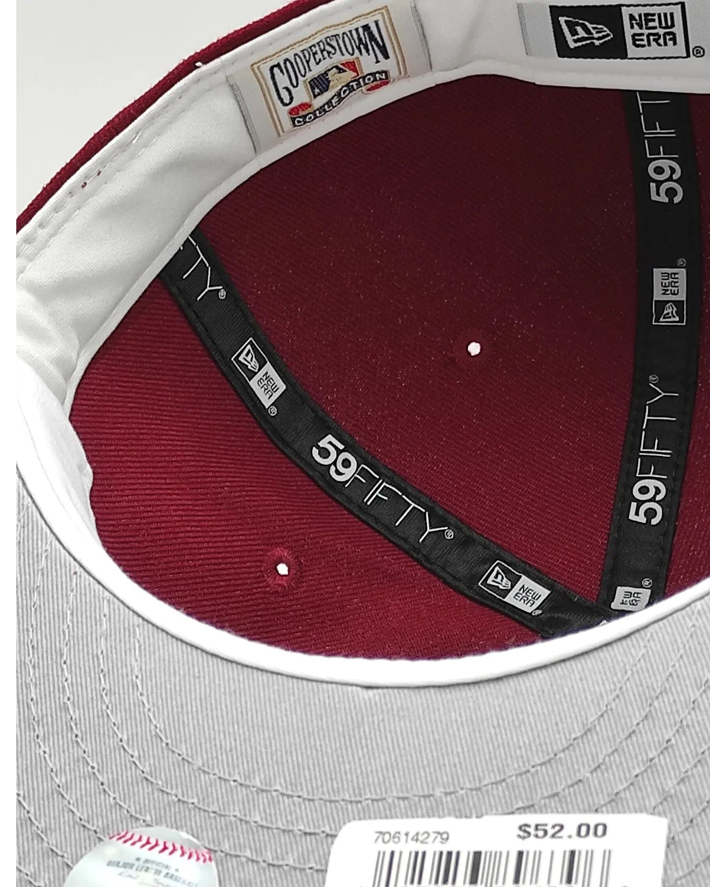 Exclusiva New Era 59fifty Beanpack New York Yankees  2000 World series parche / cardinal tan