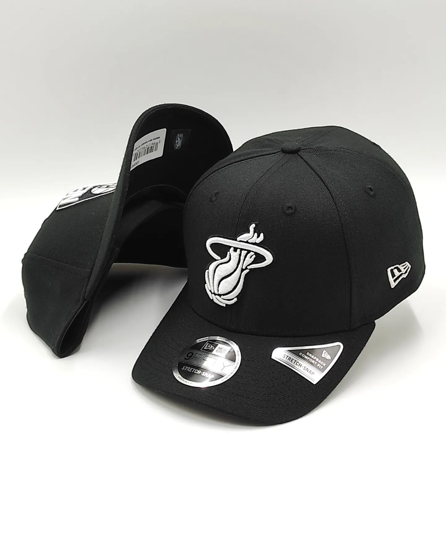 New Era Miami Heat 9fifty strech snapback black