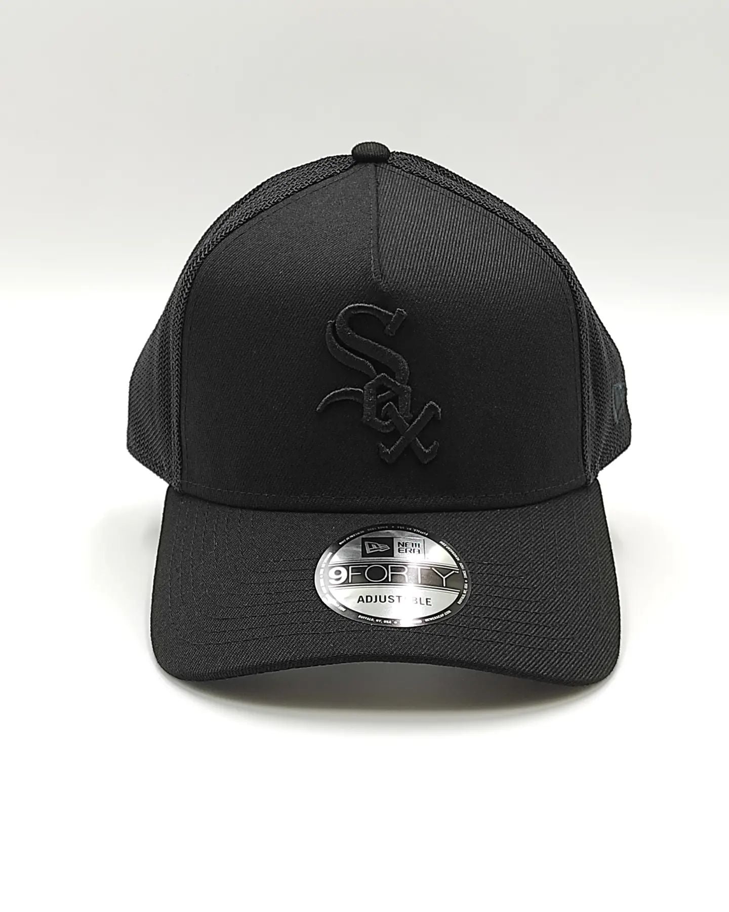 New Era Chicago White Sox 9Forty truck black on black