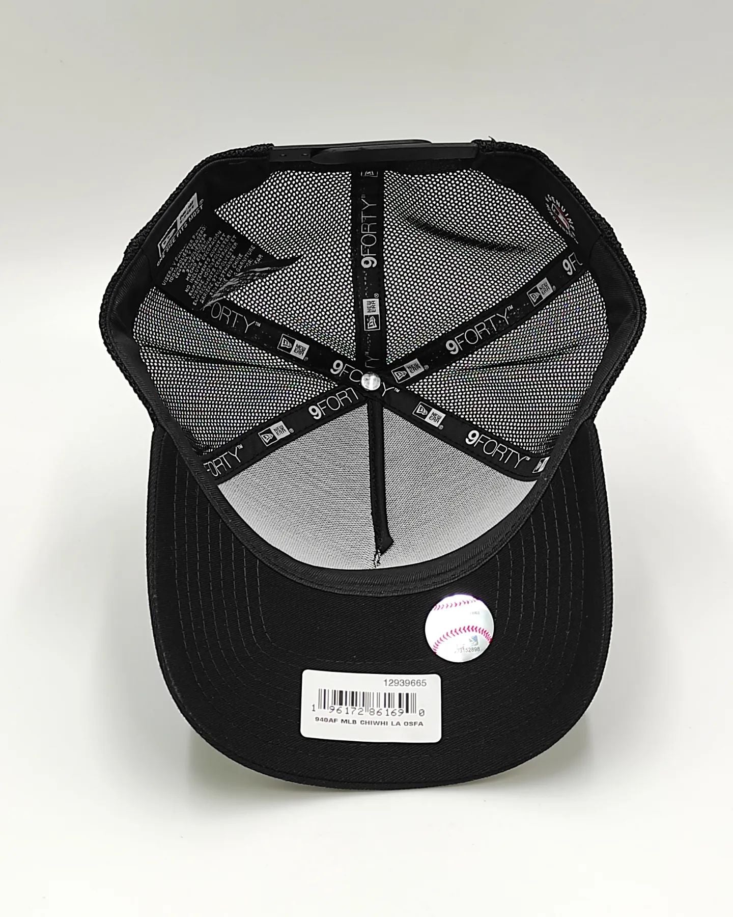 New Era Chicago White Sox 9Forty truck black on black