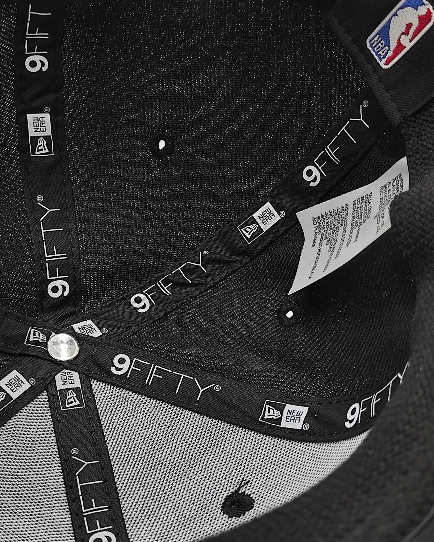 New Era Los Angeles Lakers 9fifty strech snapback Negra