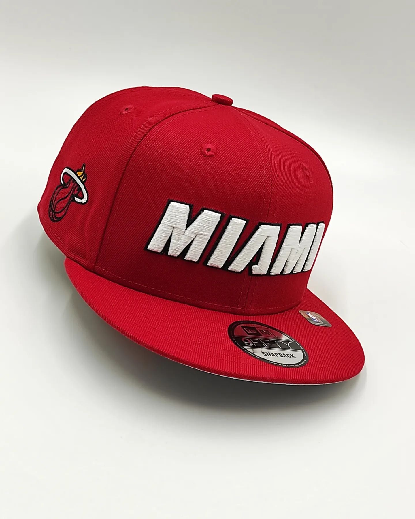 New Era Miami Heat 9Fifty snapback Rojo oscuro coleccion jersey